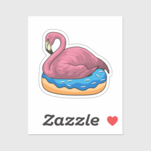 Duck met Donut Sticker