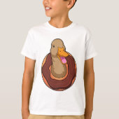 Duck met Donut T-shirt (Voorkant)