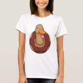 Duck met Donut T-shirt (Voorkant)