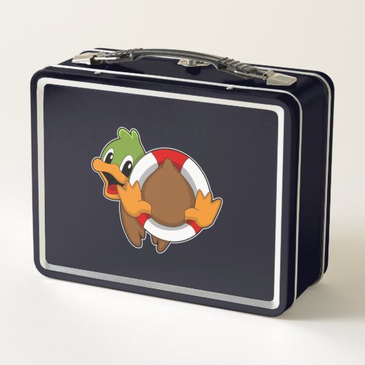 Duck met Swim ring (Achterkant)