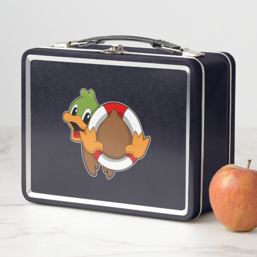 Duck met Swim ring (In situ)