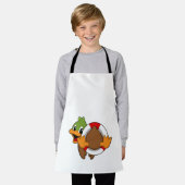 Duck met Swim ring Schort (Gedragen)