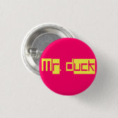 Duck Mini-pin Ronde Button 3,2 Cm (Voorkant /achterkant)