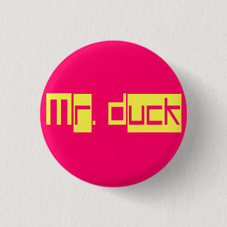 Duck Mini-pin Ronde Button 3,2 Cm