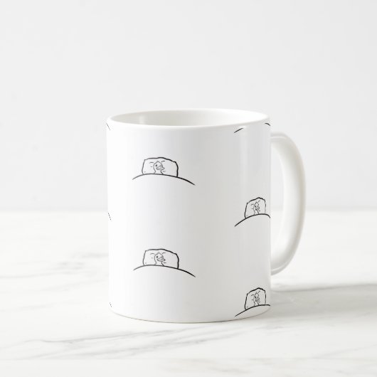 Duck mok, Duck in bed mok. Schattigee eend mok (Voorkant rechts)