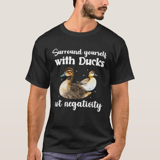 Duck Mom Duck Owner Duck  Duck Mama T-shirt (Voorkant)