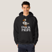 Duck Mom Rubber Duck  Duck  Animal Hoodie (Voorkant volledig)