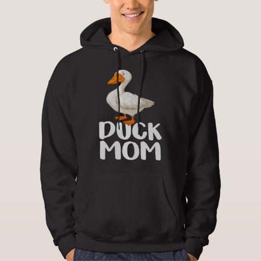 Duck Mom Rubber Duck  Duck  Animal Hoodie (Voorkant)