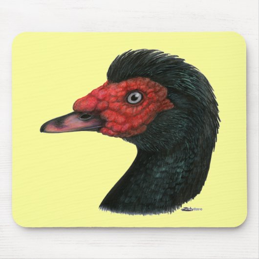Duck: Muscovy Head Muismat (Voorkant)