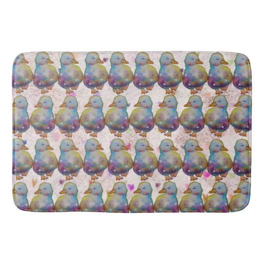 Duck named Rainbow Badmat (Voorkant)