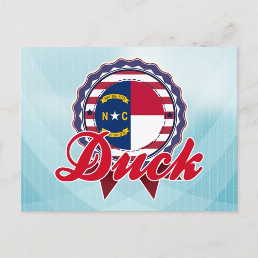 Duck, NC Briefkaart (Voorkant)