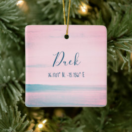 Duck, NC De buitenbanken gepersonaliseerd Ornament