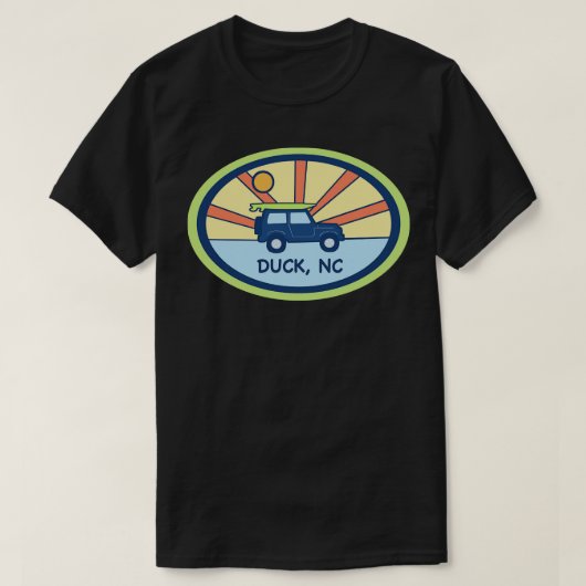 DUCK NC STRANDDAG T-SHIRT (Design voorkant)