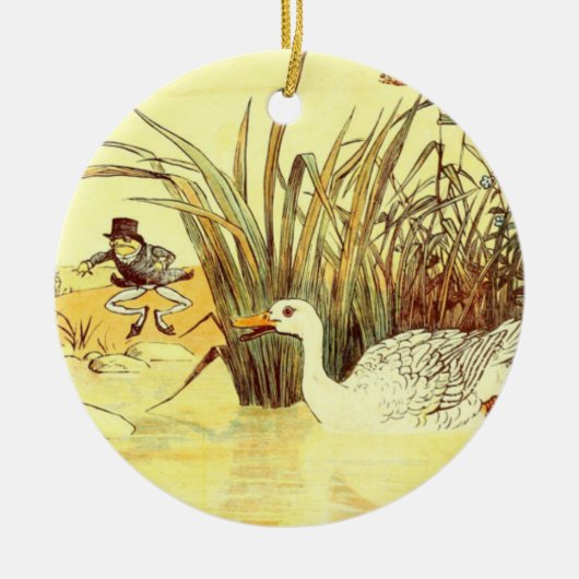 Duck No. 7 Keramisch Ornament (Voorkant)