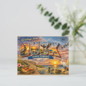 Duck North Carolina Briefkaart (Staand voorkant)
