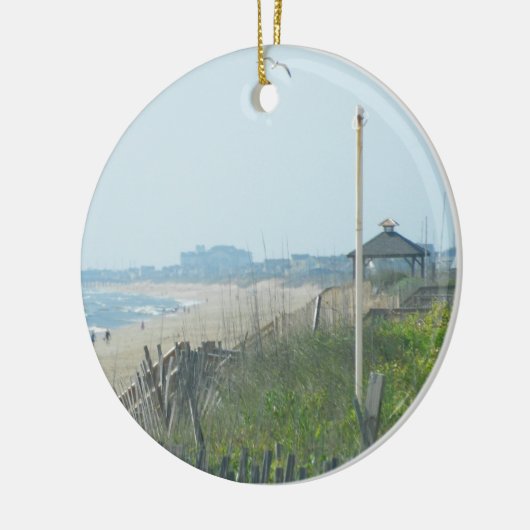 Duck North Carolina Coastline Keramisch Ornament (Links)