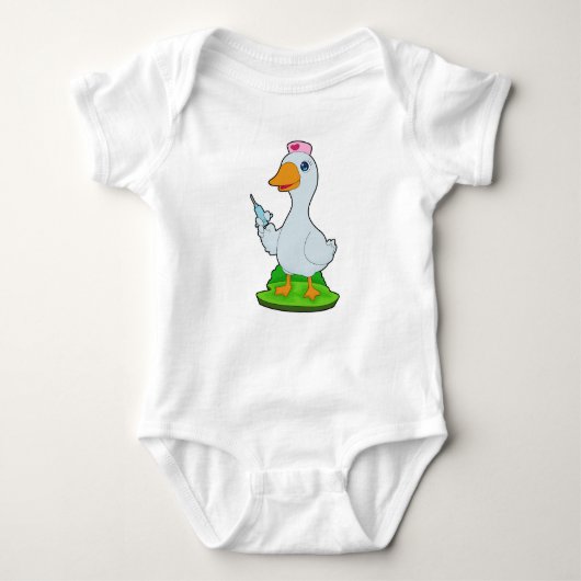 Duck Nurse spuit Romper (Voorkant)
