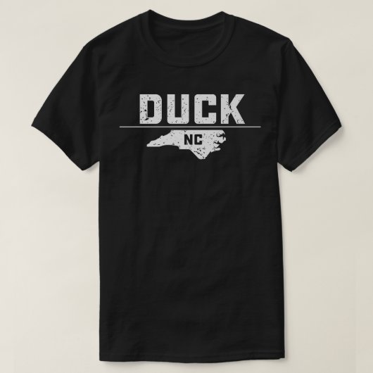 Duck OBX Outer Banks North Carolina Tshirt (Design voorkant)
