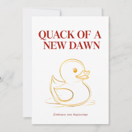 Duck of a New Dawn – Persoonlijke zonsopgang Friss Kaart