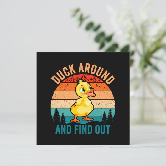 Duck omheen en ontdek het (Staand voorkant)