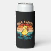 Duck omheen en ontdek het seltzer blikjeskoeler (Seltzer Achterkant)