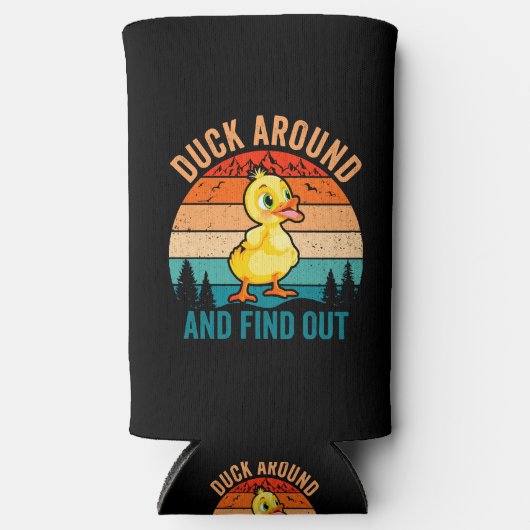 Duck omheen en ontdek het seltzer blikjeskoeler (Voorkant)