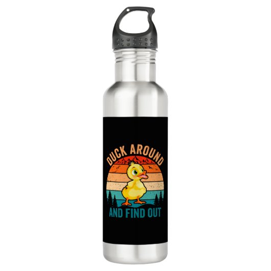 Duck omheen en ontdek het waterfles  (Voorkant)