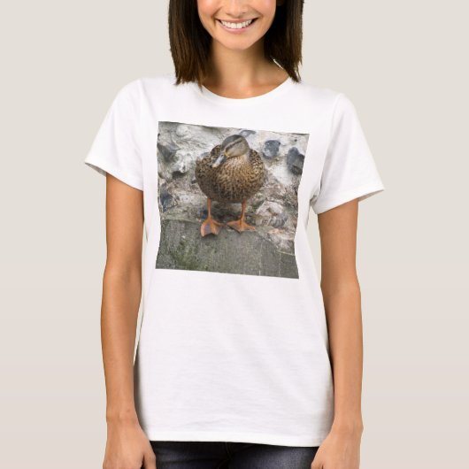 Duck on a Wall Dames T Shirt (Voorkant)