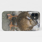 Duck on a Wall iPhone Case (Achterkant (horizontaal))