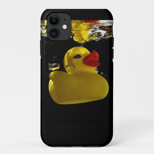 Duck on Black Case-Mate iPhone Case (Achterkant)