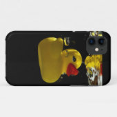 Duck on Black Case-Mate iPhone Case (Achterkant (horizontaal))