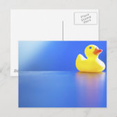 Duck on Blue Briefkaart (Voorkant / Achterkant)
