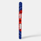 Duck on blue met red kaleidoscoop Case-Mate iPhone case (Achterkant / Rechts)
