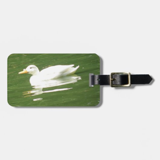 Duck on the Water Custom Bagagelabel (Voorkant horizontaal)