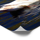 Duck on the Water Poster (Hoek)