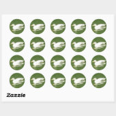 Duck on the water Sticker (Vel)
