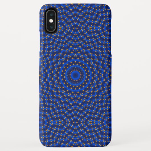 Duck op blauwe kaleidoscoop... Case-Mate iPhone case (Achterkant)