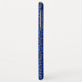Duck op blauwe kaleidoscoop... Case-Mate iPhone case (Achterkant/links)