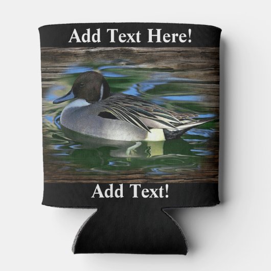 Duck op de Koelbox van het meer Blikjeskoeler (Achterkant)