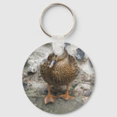 Duck op een Wall Sleutelhanger (Voorkant)