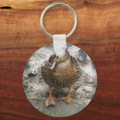 Duck op een Wall Sleutelhanger (Voorkant)