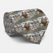 Duck op een Wall Stropdas (Opgerold)