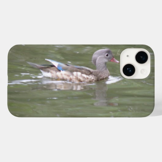 Duck op het meer Case-Mate iPhone case (Achterkant (horizontaal))