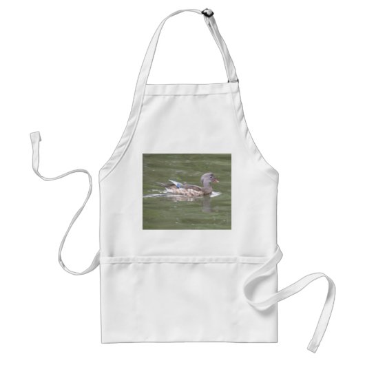 Duck op het meer van Apron Standaard Schort (Voorkant)