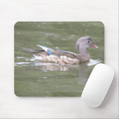 Duck op het meer van Mousepad Muismat (Met muis)