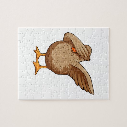 Duck op Hip Hop Dance Dab Legpuzzel (Horizontaal)