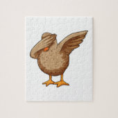 Duck op Hip Hop Dance Dab Legpuzzel (Verticaal)
