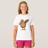 Duck op Hip Hop Dance Dab T-shirt (Voorkant volledig)