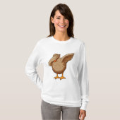 Duck op Hip Hop Dance Dab T-shirt (Voorkant volledig)