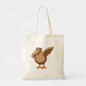 Duck op Hip Hop Dance Dab Tote Bag (Voorkant)